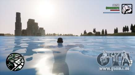 Ville inondée (changement de niveau d’eau) pour GTA San Andreas Definitive Edition