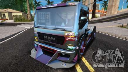 MAN TGX Formula Truck [ADB IVF VehFuncs] für GTA San Andreas