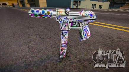 Tec-9 Fantasy Texture für GTA San Andreas