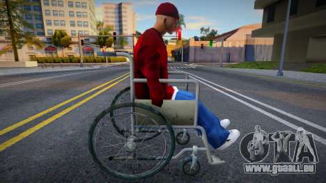 Omyst im Rollstuhl für GTA San Andreas