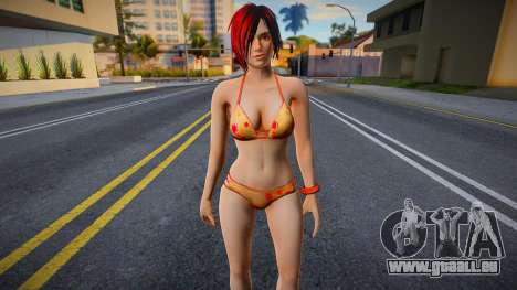 DOAX3 Mila Macchiato Bikini für GTA San Andreas