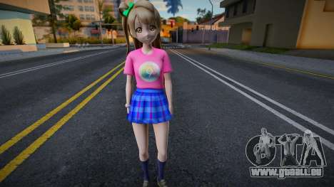 Love Live - Tshirt 148 pour GTA San Andreas