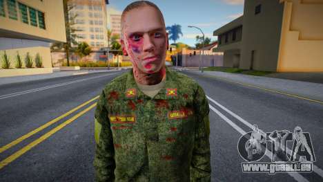 Geschlagener Soldat für GTA San Andreas