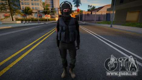 Rosgvardia Offizier in speziellen Uniformen für GTA San Andreas