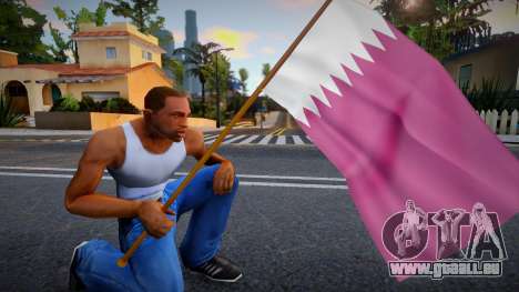 Qatar Flag pour GTA San Andreas