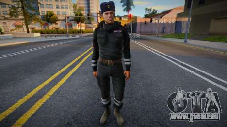 Verkehrspolizist in Winteruniform v1 für GTA San Andreas
