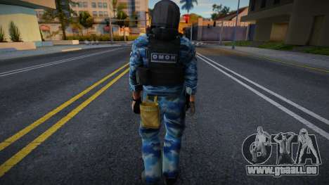 Policier anti-émeute casqué pour GTA San Andreas