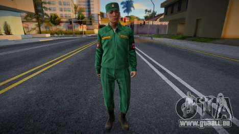 Uniforme de bureau du VSRF pour GTA San Andreas