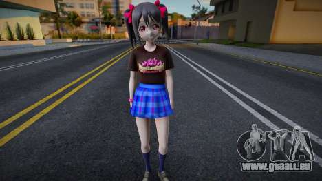 Love Live - Tshirt 67 pour GTA San Andreas