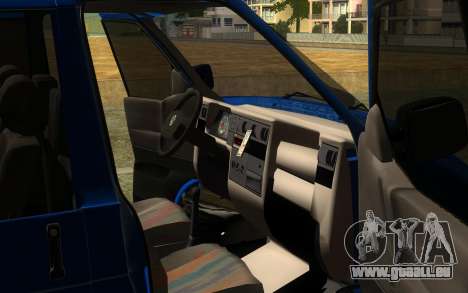 Volkswagen Multivan T4 VR6 Custom pour GTA San Andreas