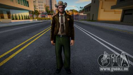 Peau d’hiver du shérif pour GTA San Andreas