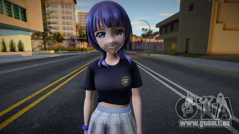 Love Live - Tshirt 74 pour GTA San Andreas