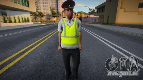 Policier de la circulation en uniforme d’été pour GTA San Andreas
