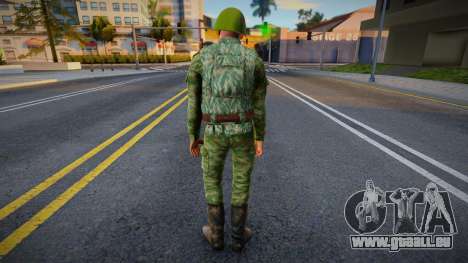 Militaire casqué pour GTA San Andreas