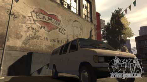 1998 Ford Econoline E-350 Extended Van pour GTA 4