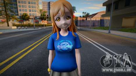 Love Live - Tshirt 7 für GTA San Andreas