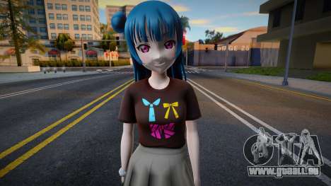 Love Live - Tshirt 34 pour GTA San Andreas