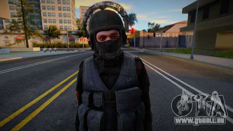 Rosgvardia Offizier in speziellen Uniformen für GTA San Andreas