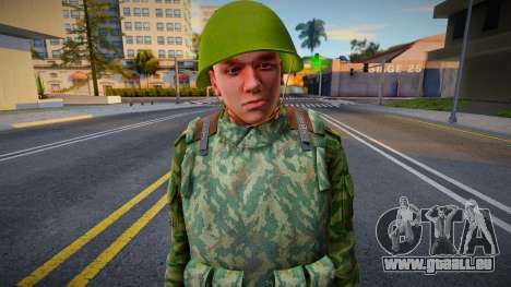 Militär mit Helm für GTA San Andreas