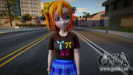 Love Live - Tshirt 53 für GTA San Andreas