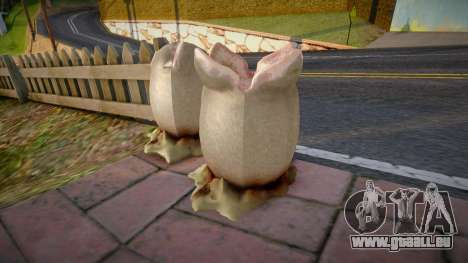 Facehugger Eggs from Alien pour GTA San Andreas