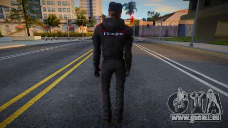 Polizeikadett in Winteruniform für GTA San Andreas