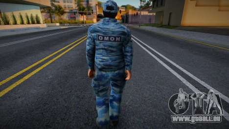 Policier anti-émeute en casquette pour GTA San Andreas