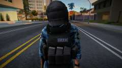 Bereitschaftspolizist im Helm für GTA San Andreas