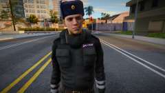 Policier de la circulation en uniforme d’hiver v1 pour GTA San Andreas