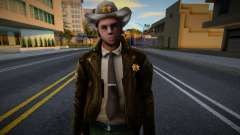 Peau d’hiver du shérif pour GTA San Andreas