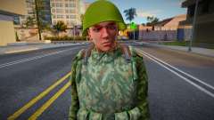 Militär mit Helm für GTA San Andreas