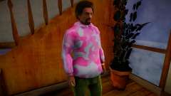 Pink Camo Hoodie für GTA San Andreas