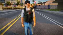 Un homme en gilet pare-balles pour GTA San Andreas