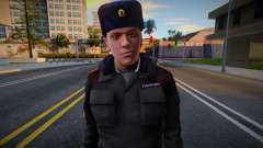 Cadet de police en uniforme d’hiver pour GTA San Andreas