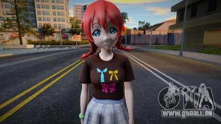 Love Live - Tshirt 56 pour GTA San Andreas