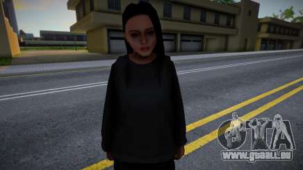 Jolie fille en jupe pour GTA San Andreas