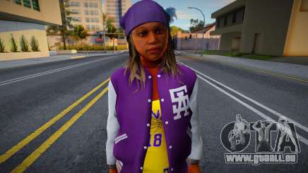 Ballas Girl from GTA V für GTA San Andreas