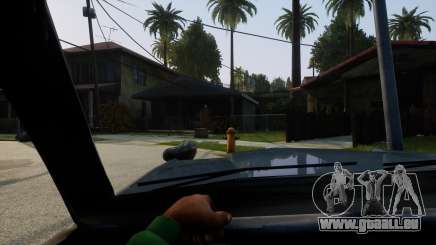 First-Person-Ansicht im Auto für GTA San Andreas Definitive Edition
