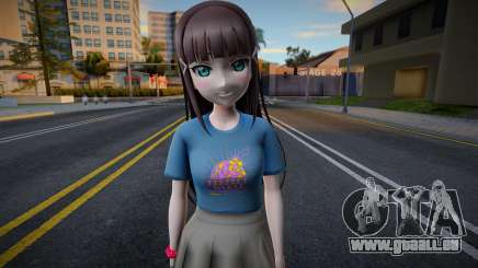 Love Live - Tshirt 132 pour GTA San Andreas