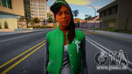 Grove (Families) Girl from GTA V 2 für GTA San Andreas