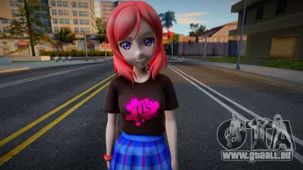 Love Live - Tshirt 121 pour GTA San Andreas