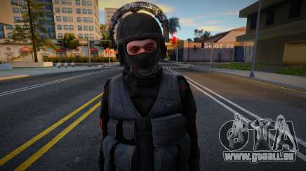Officier Rosgvardia en uniforme spécial pour GTA San Andreas