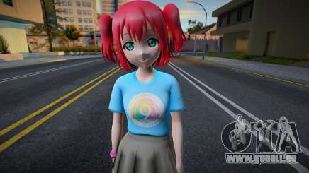 Love Live - Tshirt 140 für GTA San Andreas