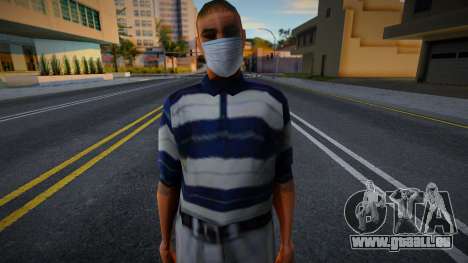 T-Bone dans un masque de protection pour GTA San Andreas