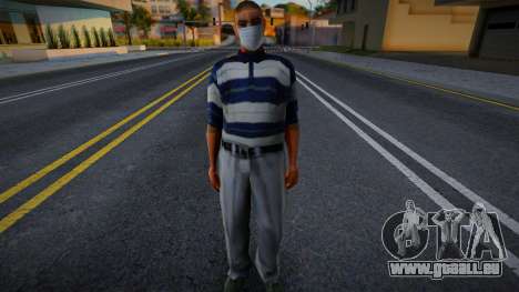 T-Bone dans un masque de protection pour GTA San Andreas