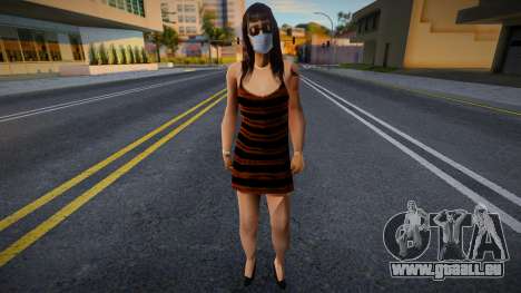 Ofyri dans un masque de protection pour GTA San Andreas