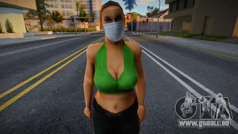 Vhfypro dans un masque de protection pour GTA San Andreas