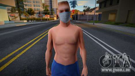 Wmybe dans un masque de protection pour GTA San Andreas