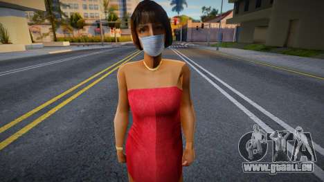 Hfyri in einer Schutzmaske für GTA San Andreas