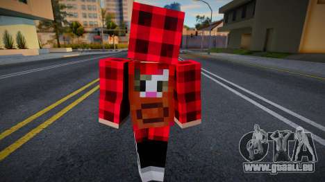 Minecraft Boy Skin 27 für GTA San Andreas